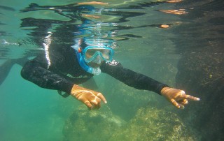 Unterwasserwanderungen