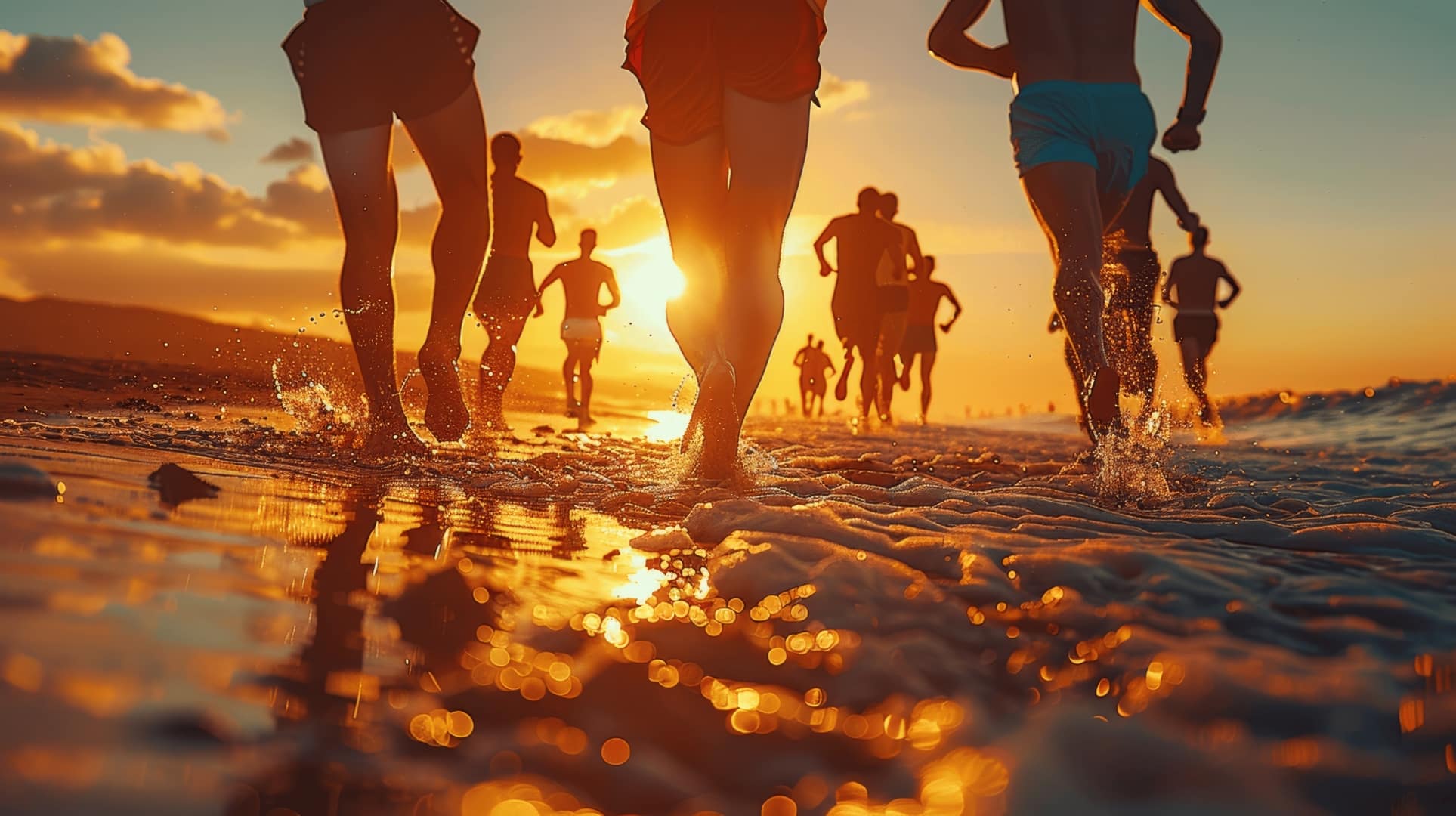 stage-sportif-équipe-footing-plage