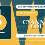 Cyann et Lou aux Estivales du Lazaret 2026 au Domaine du Lazaret
