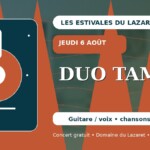 Duo Tamba en concert aux Estivales du Lazaret 2026 à Sète