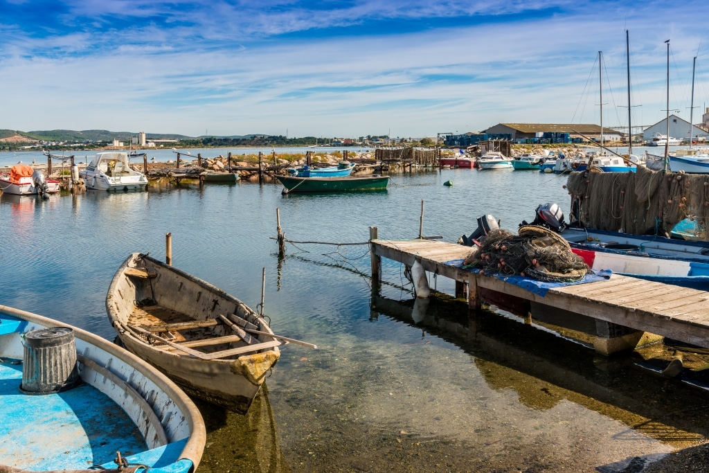 pointe-courte-sete Barques et maisons de pêcheurs de la Pointe Courte à Sète au bord de l’étang de Thau