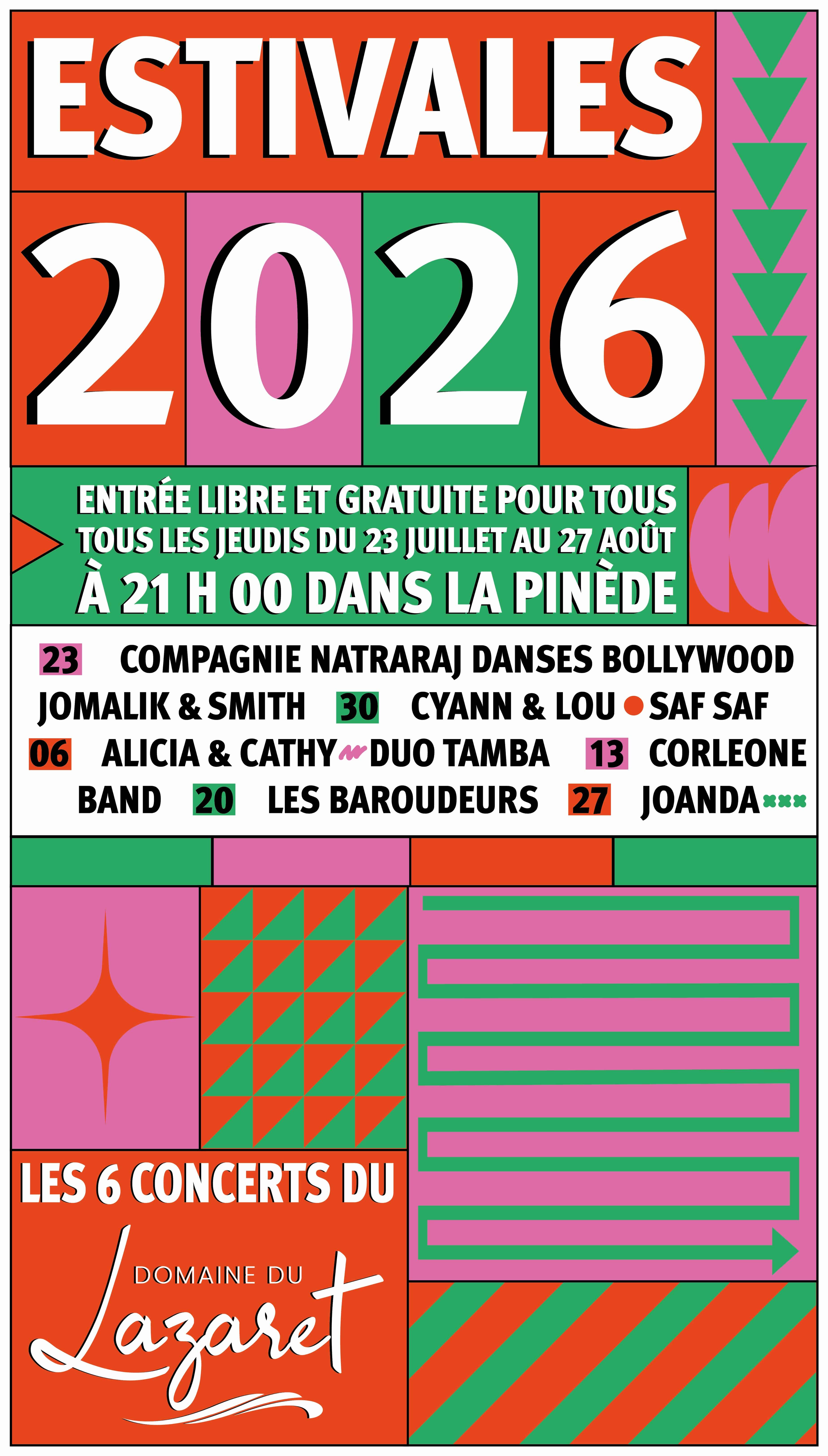 Die „Estivales du Lazaret“ 2026